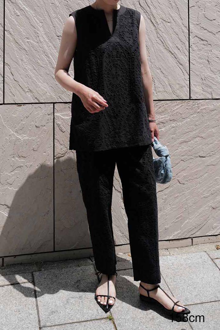 machatt カットワークレースパンツ - カジュアルパンツ在庫 処分
