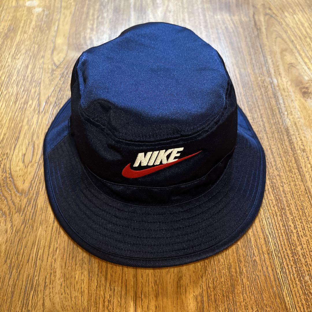Nike sttussy コラボ バケットハット M /Lサイズ ステューシーコラボハット Nike x Stussy NRG Bucket Hat Black