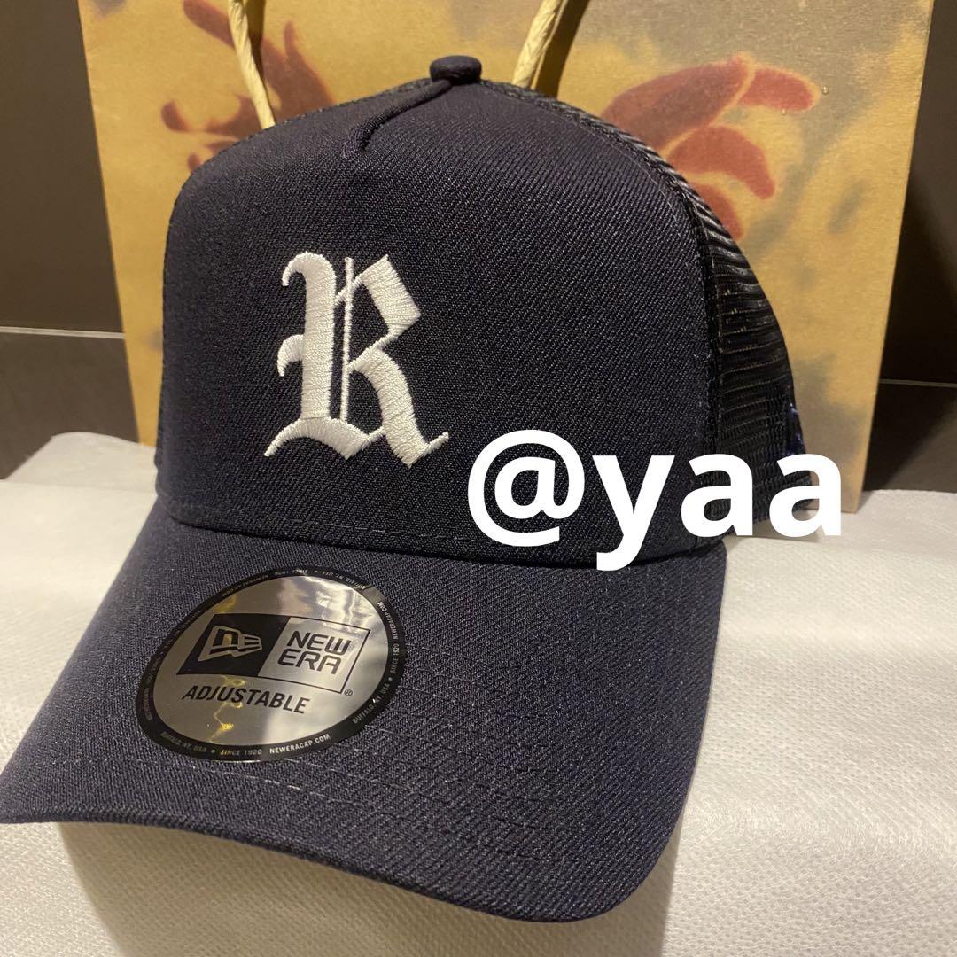ロンハーマン RHC newera メッシュ Rロゴ キャップ ネイビー