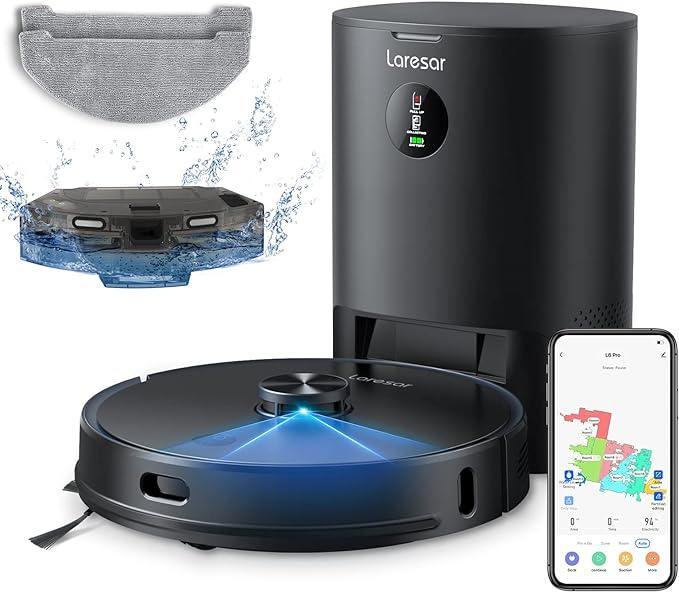 Laresar L6 Pro お掃除ロボット 3-in-1吸引・掃除・水拭き