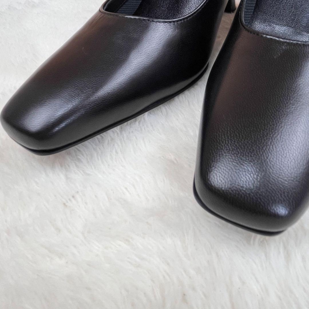 【新品タグ付】wacoal success walk レザーパンプス23.5cm