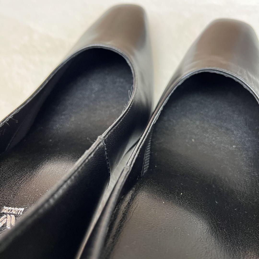 【新品タグ付】wacoal success walk レザーパンプス23.5cm