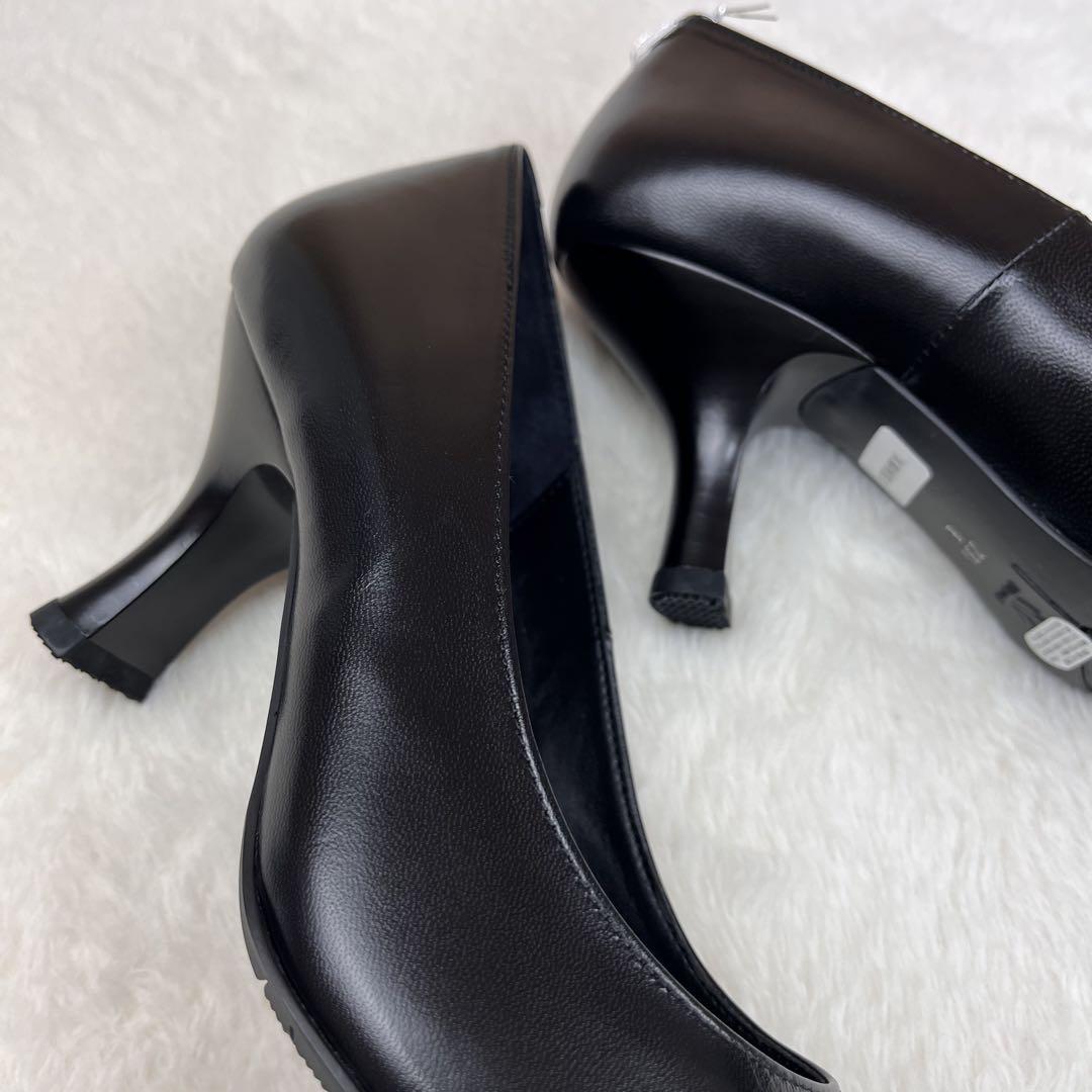 【新品タグ付】wacoal success walk レザーパンプス23.5cm