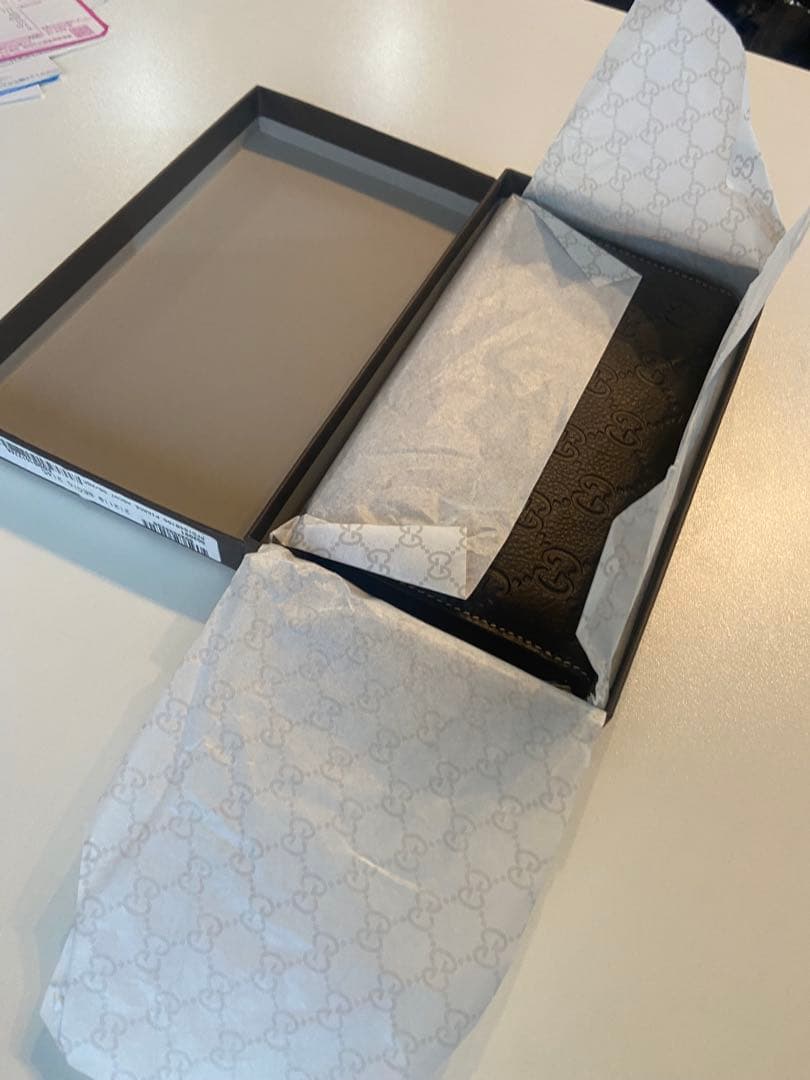 ブラウンレザー 長財布