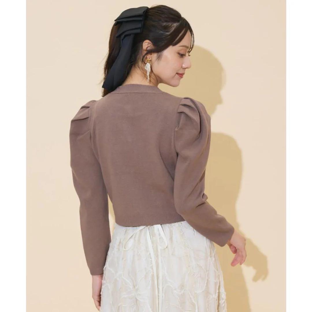 WILLSELECTION タックスリーブニットカーディガン