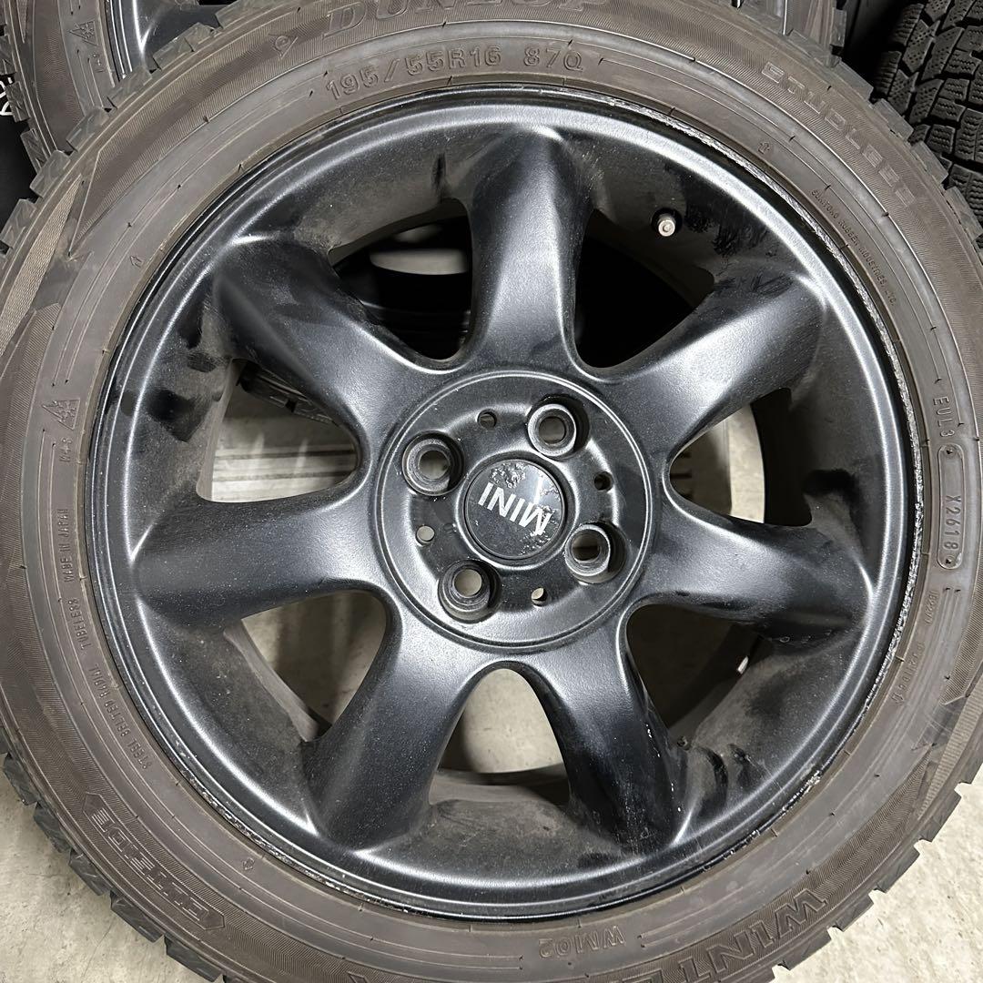 ミニ純正 16インチ スタッドレスタイヤ 4穴 R50 R56