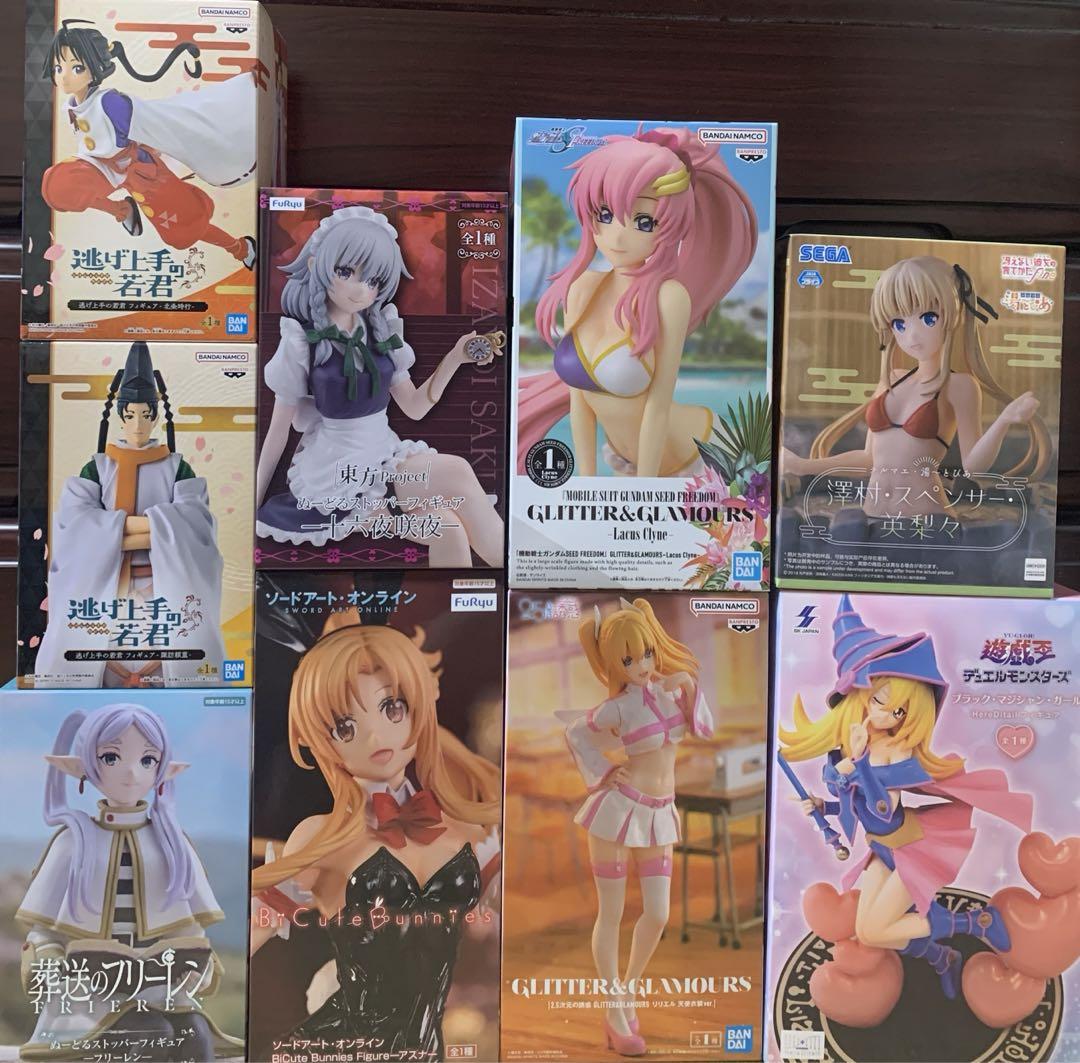 美少女系 プライズフィギュア まとめ売り 9体セット 最新プライズ フィギュア まとめ売り 美少女フィギュア まとめ