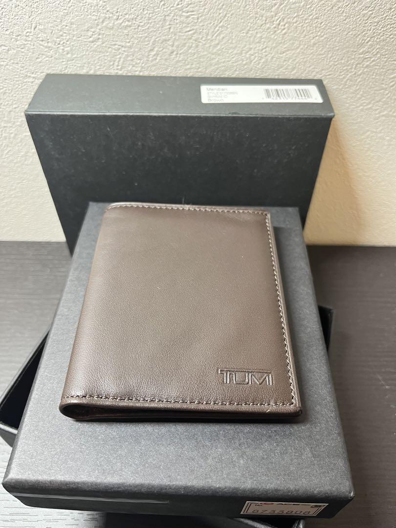TUMI ブラウン 二つ折り財布