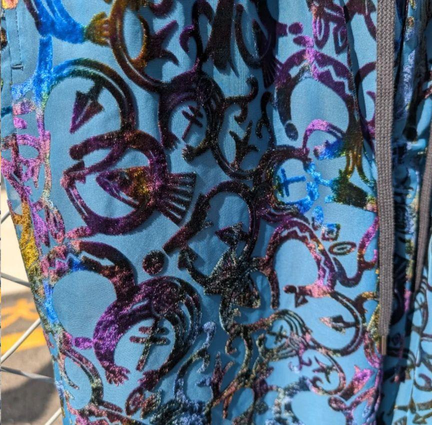 t*B様 TUITACI NAVAJO VELVET NAJA PANTS GR