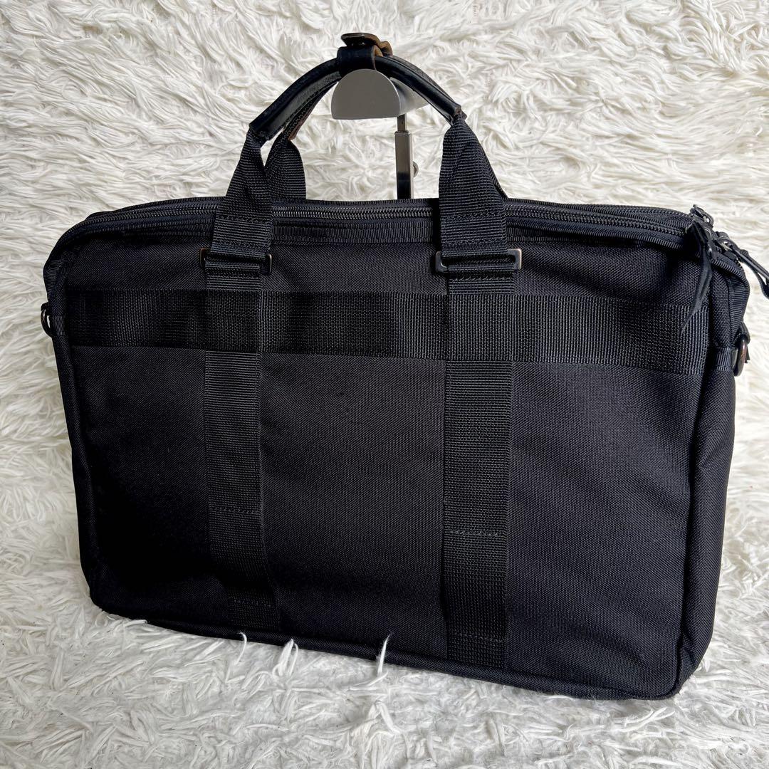 【良品】PORTER ポーター　ビジネスバッグ　2層式　ハンドバッグ　黒