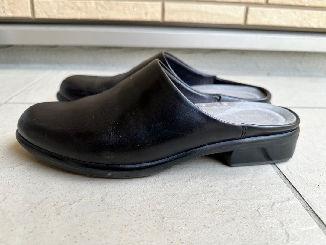 正規/中古) NAOT LODOS Black Madras 黒 37 23.5cm サボ ローファー