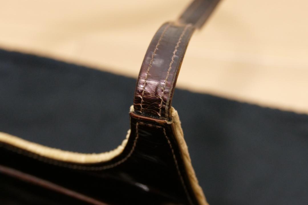 シャネル CHANEL チョコバーがま口 ショルダーバッグ ベージュ