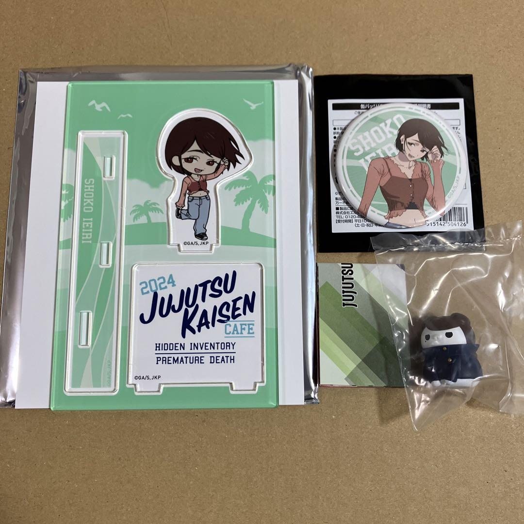呪術廻戦 キラキラ缶バッジ Vol.1 家入硝子｜アニメ