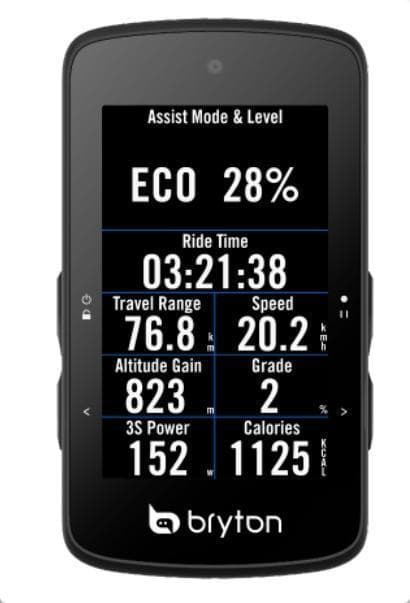 ブライトン Rider750SE-C ケイデンスセンサー付 日本語対応サイコンBRAITONE BRIGHTFACE_UK