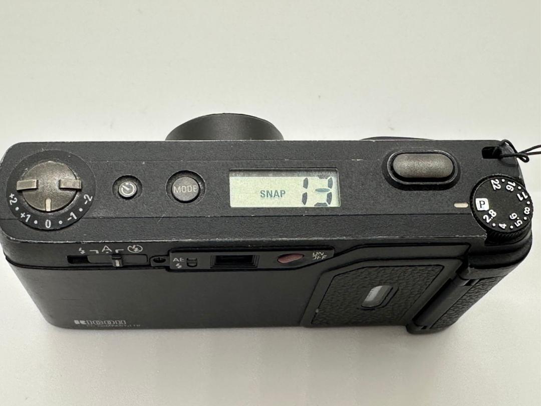 【試写/動作確認済み】RICOH GR1 フィルムカメラ ブラック 黒 リコー
