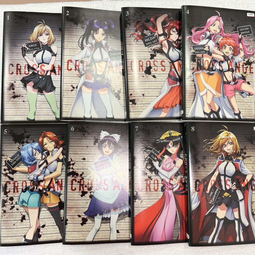 クロスアンジュ 天使と竜の輪舞(ロンド) レンタル落ちDVD 【全8