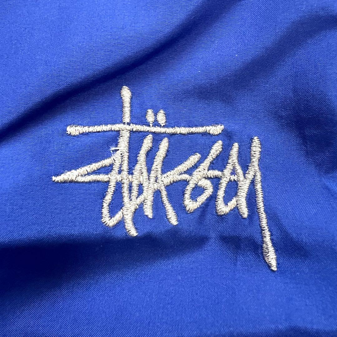Stussy Sport ナイロンジャケット Lサイズ 青