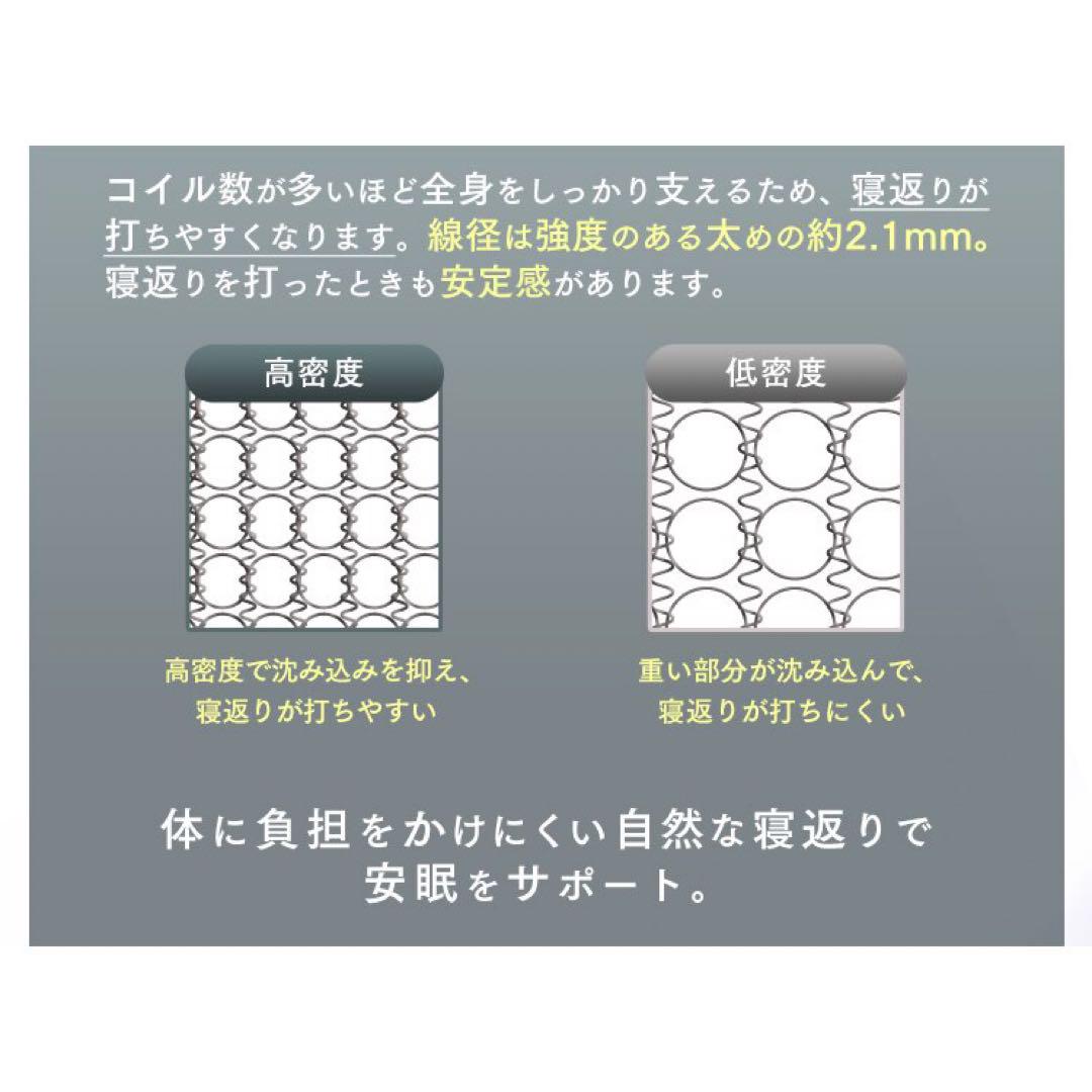 コイル マットレス シングル 寝具 布団 ベッド 引っ越し 引越 無印 ニトリ