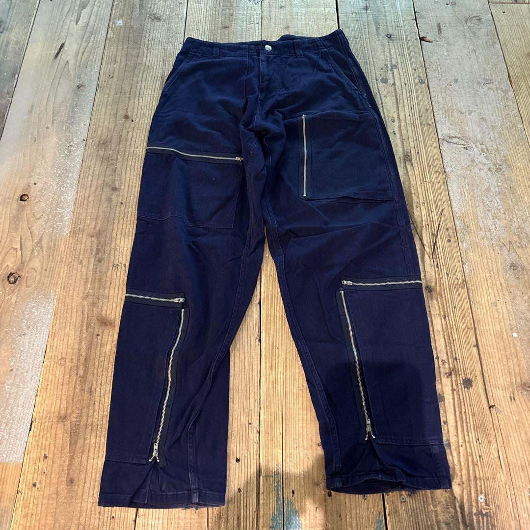 goodenough パラシュートパンツ　初期　ネイビー