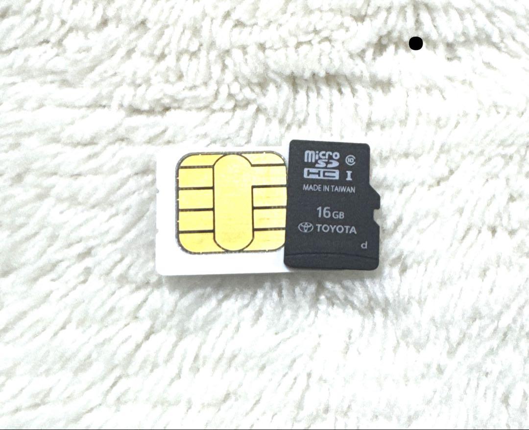 トヨタ純正ナビ NSZT-Y64T 地図データ SDカード