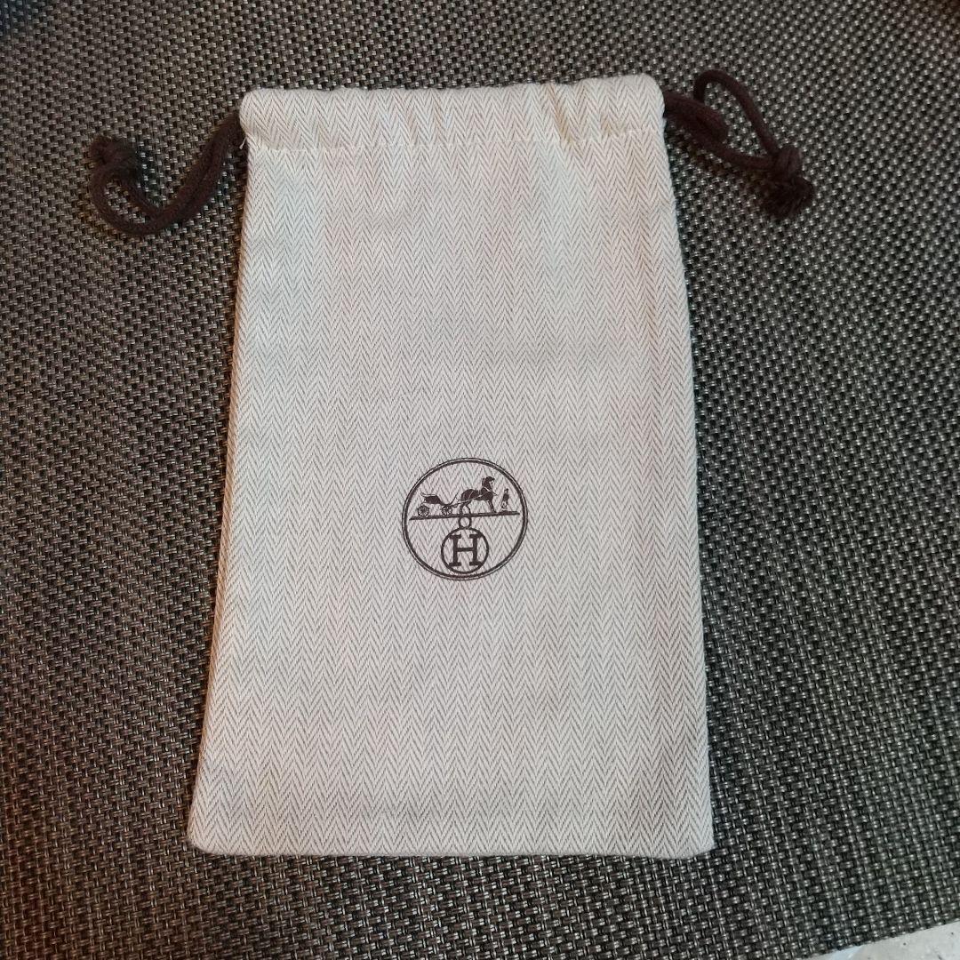 エルメス HERMES 保存袋 巾着袋 布袋 ヘリンボーン 袋｜Yahoo