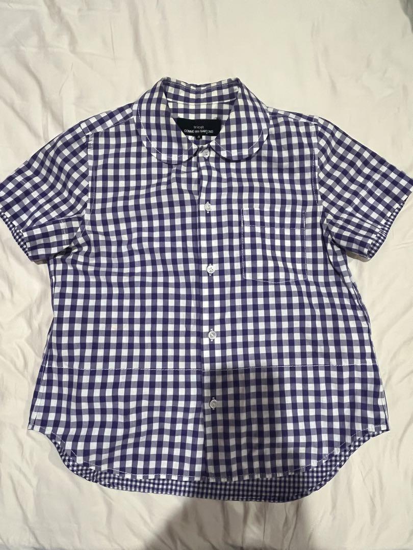 l*1様 tricot COMME des GARCONS 半袖シャツ パープル