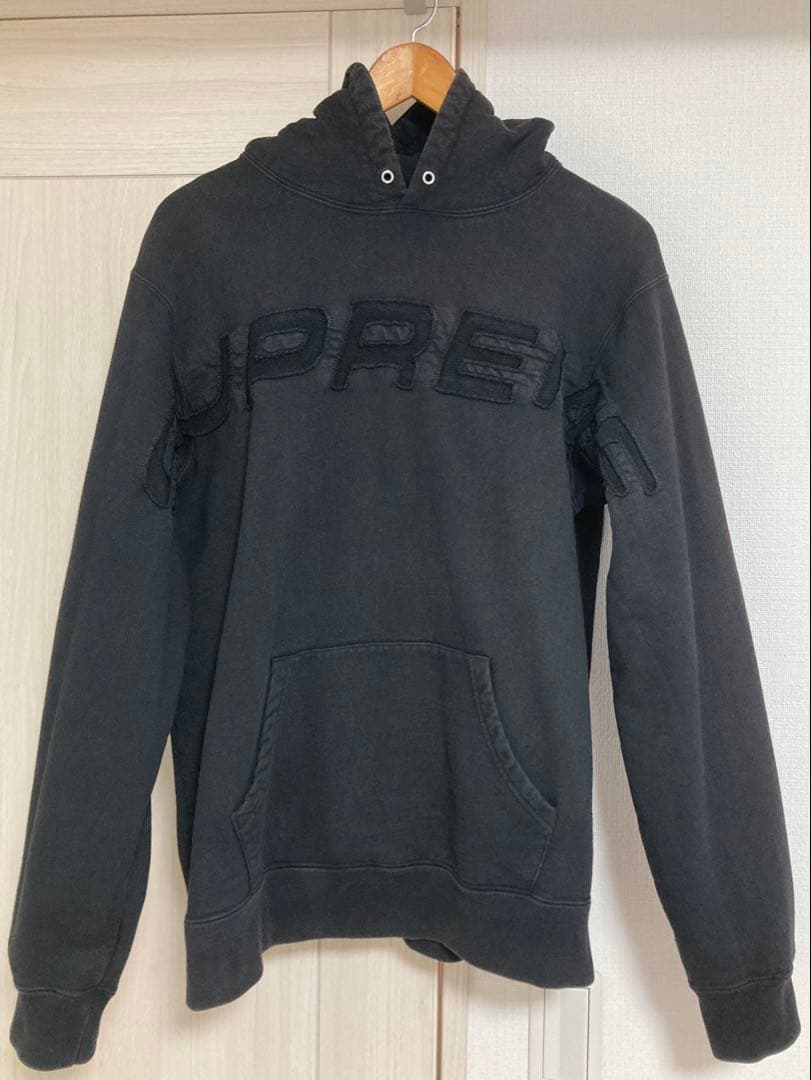 Supreme Set In Logo パーカー ブラック MM SUPREME