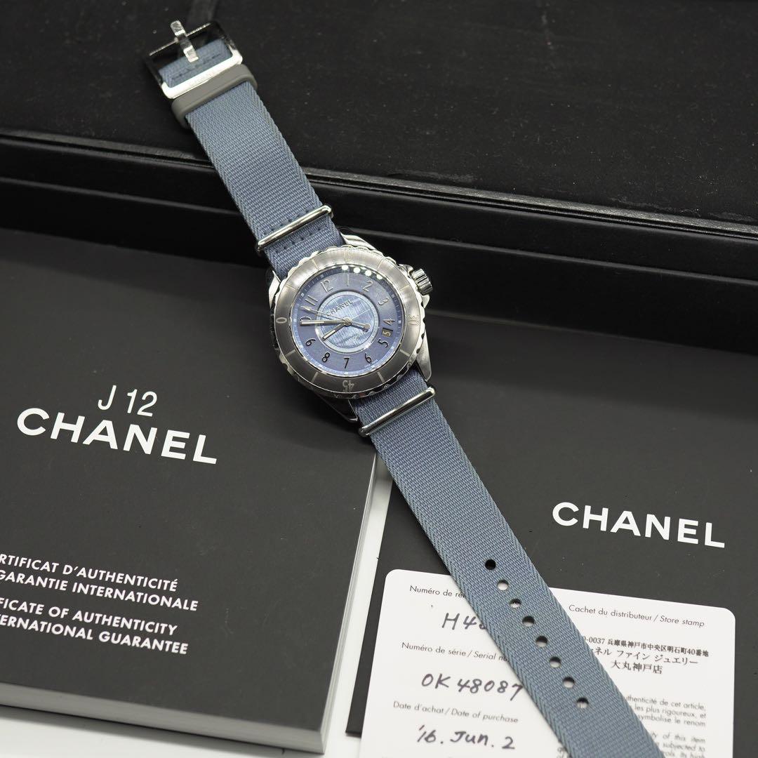 Chanel J12 G10 自動巻き　H4338