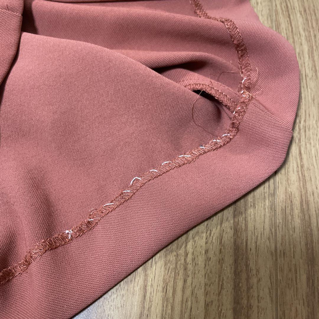 アメリ OVER HIGH WAIST LIKE PANTS オレンジ アメリ OVER HIGH WAIST LIKE PANTS オレンジ - メルカリ