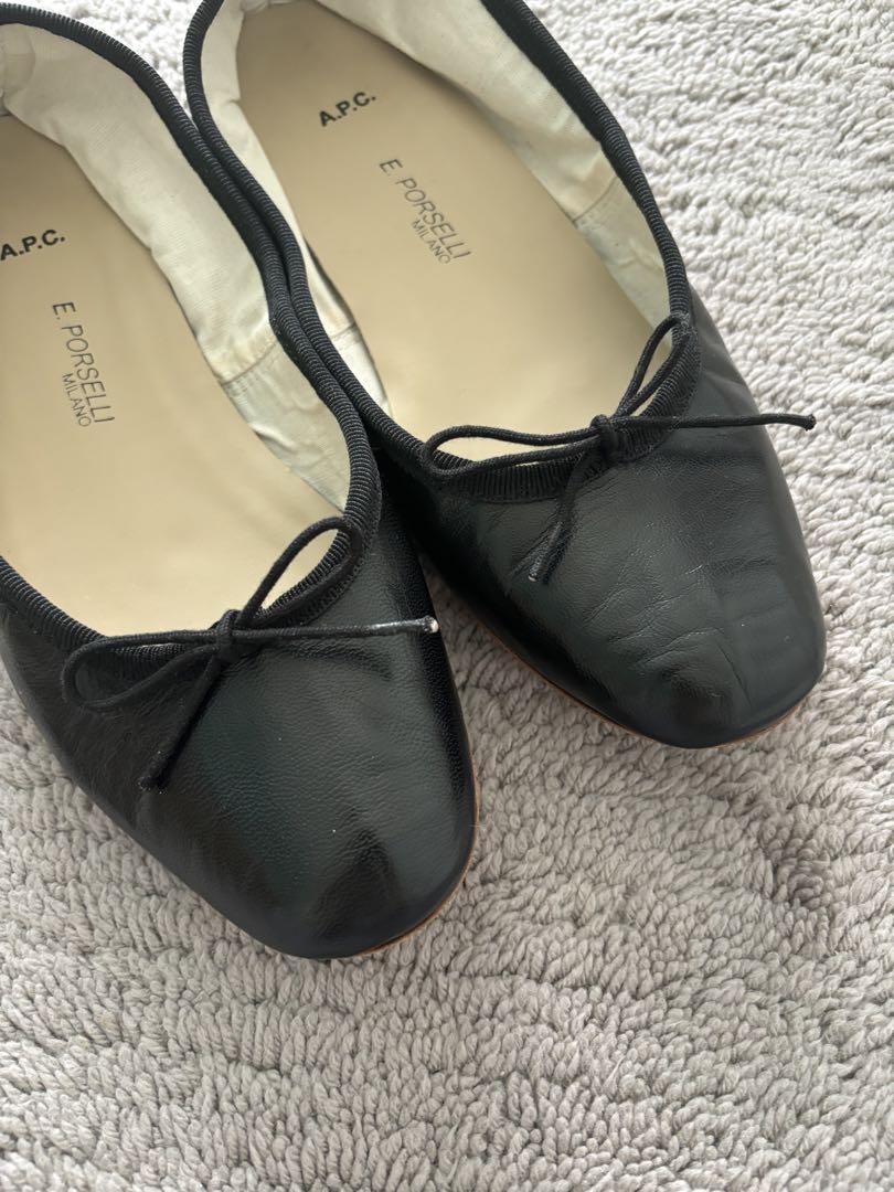 ⭐︎本日お値下げ中⭐︎未使用 PORSELLI A.P.C. バレエシューズ 37