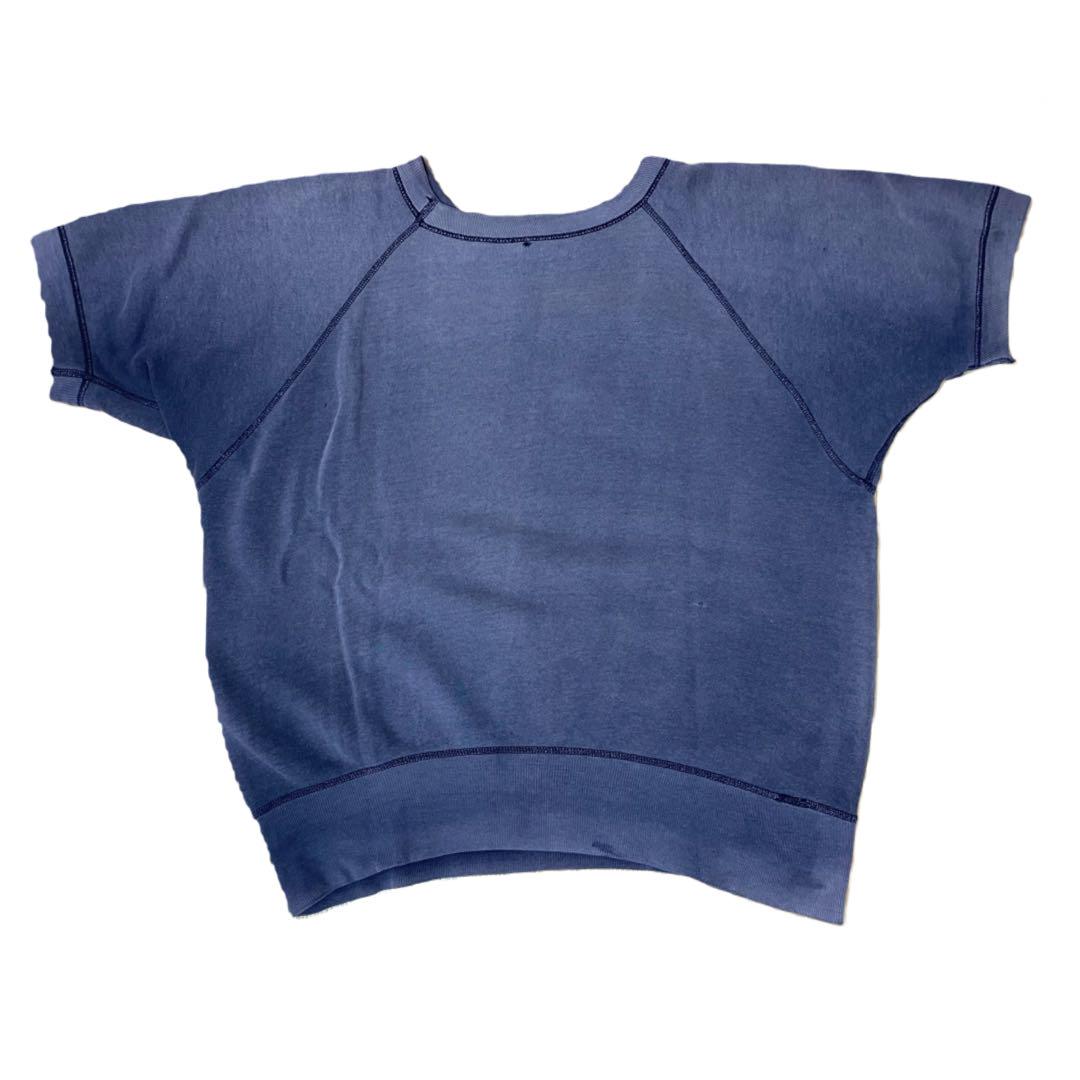 売れ筋新商品 茄子紺】60's champion ランタグ 半袖スウェット トップス