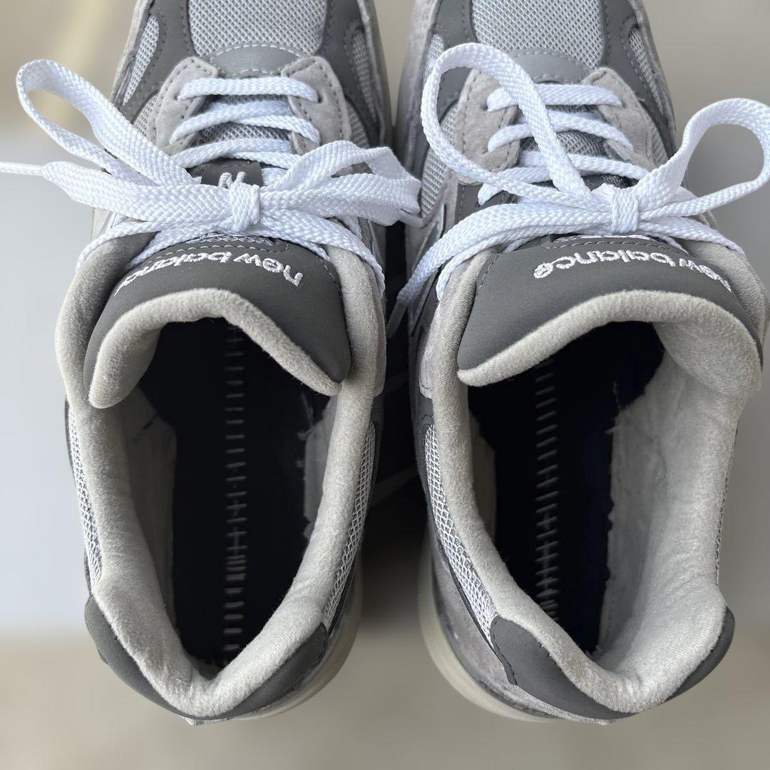 靴 New Balance 992 U992GY Gray 2025 24.5cm