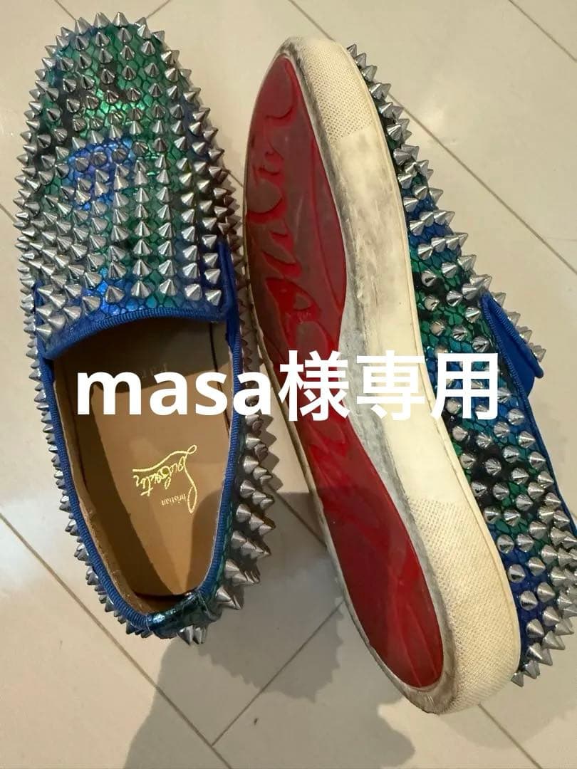 Christian Louboutin スパイクローファー