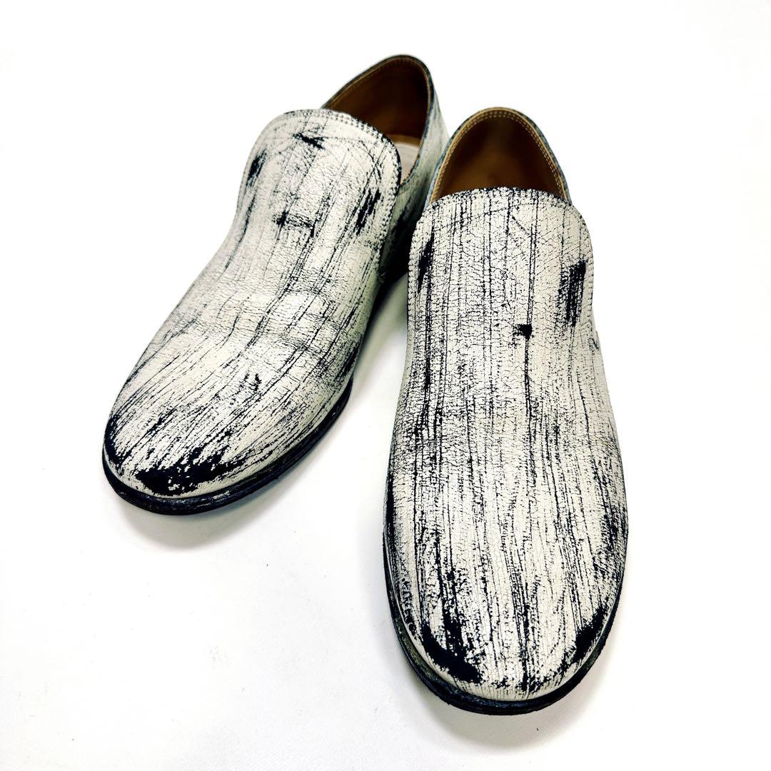 Martin Margiela H&M ペンキ ペイント スリッポン ローファー