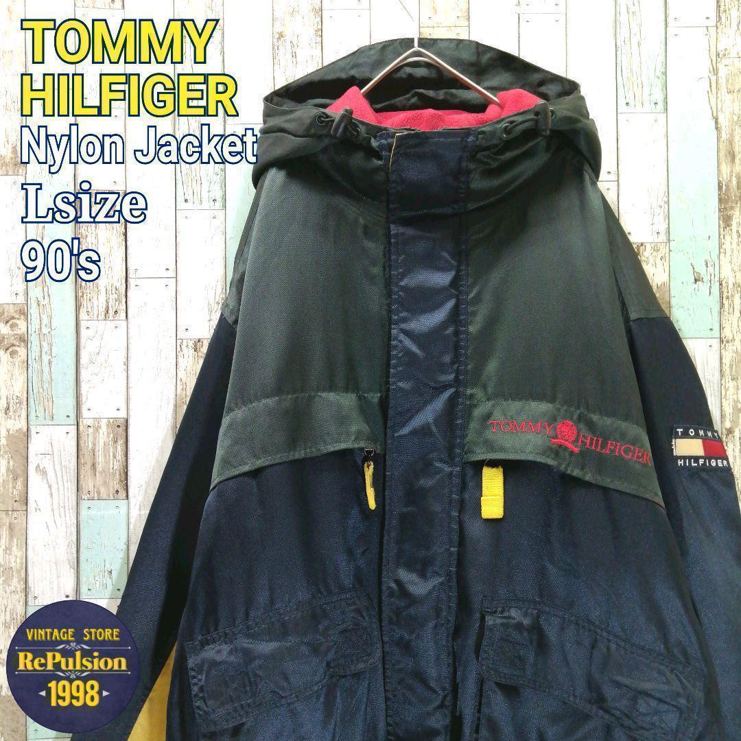 TOMMY HILFIGER　トミーヒルフィガー　ナイロンジャケット　90's