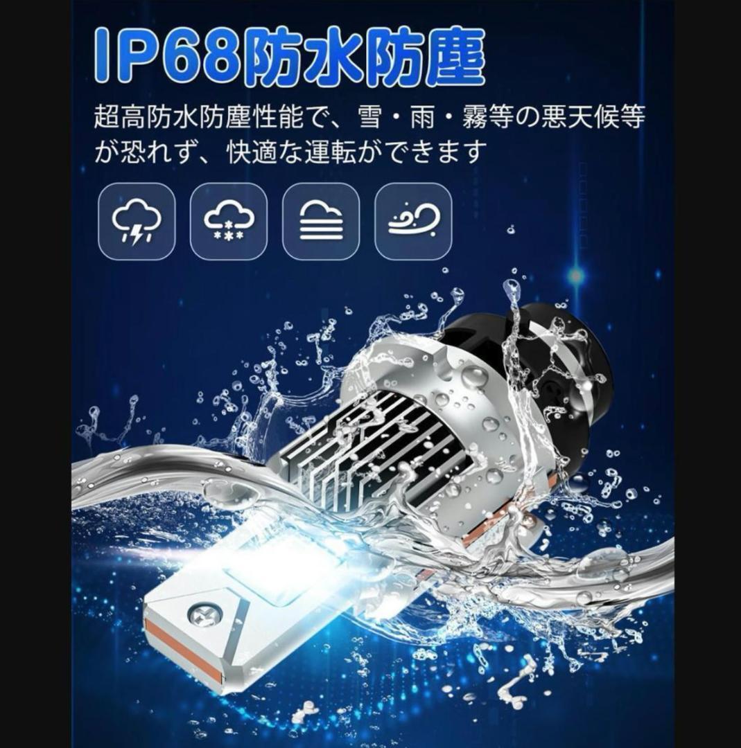D2S D2R LED ヘッドライト DC12V/24V対応 16000LM