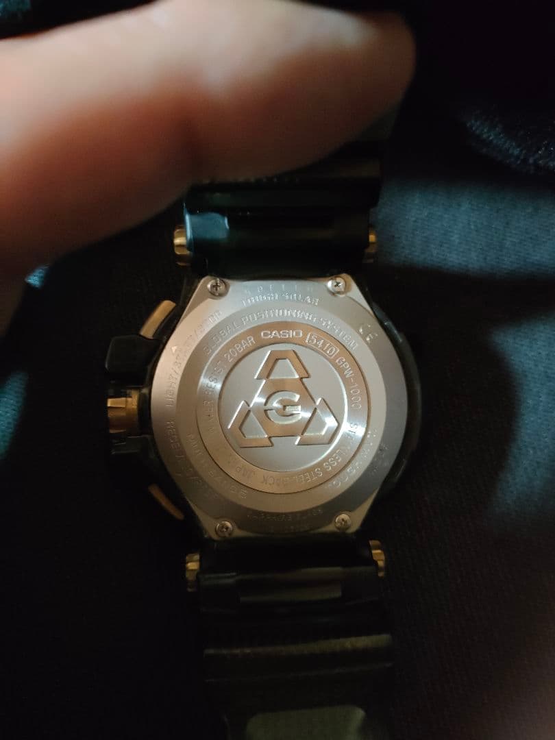 G-SHOCK GPW-1000 スカイコックピット ブラック/ゴールド