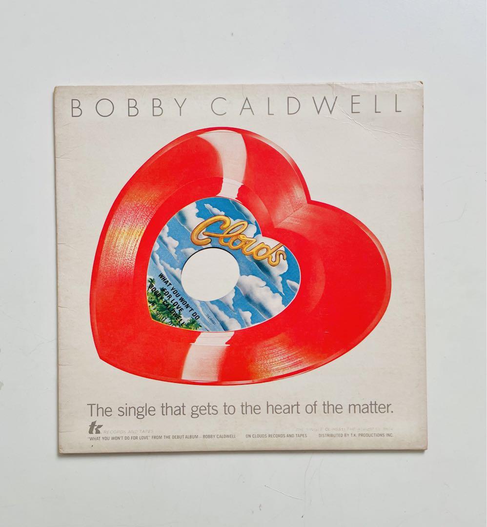 Bobby Caldwell ボビー・コールドウェル ハート型レコード