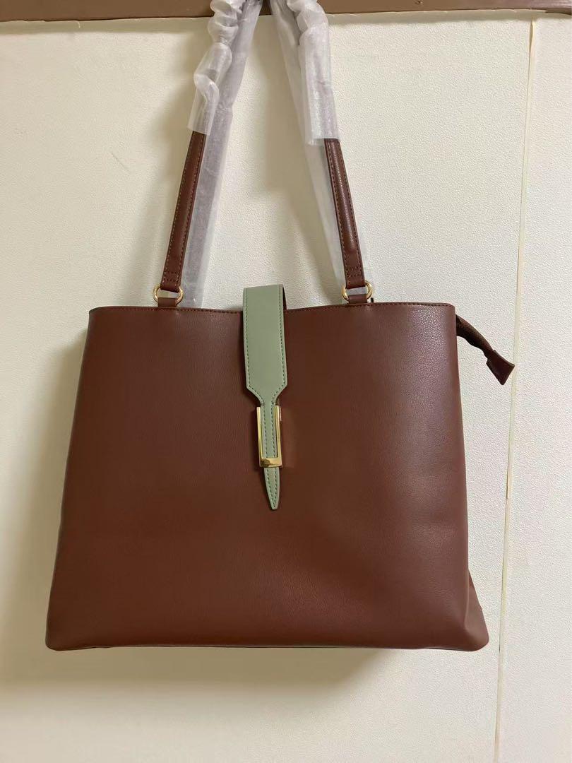 新品未使用　12Twelve Agenda mimiコラボ　配色A4トートバッグ Mimi Special Collaboration】配色A4トートバッグ【通勤バッグ
