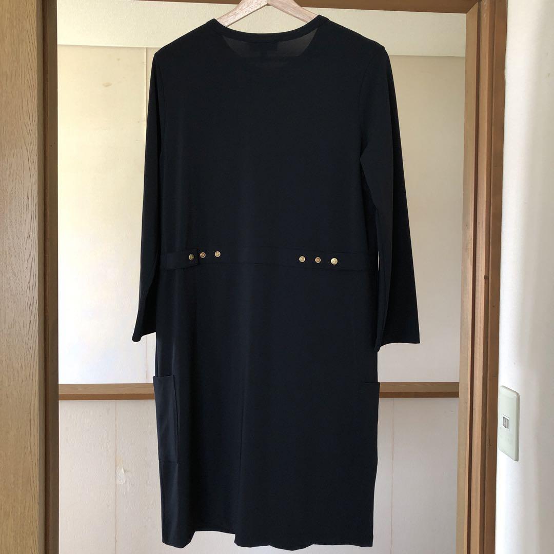 ストレッチロングカーディガン