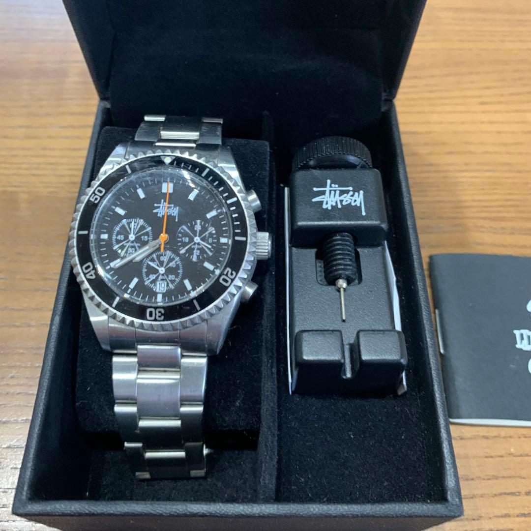 〖極上品〗 sttusy crewsader 腕時計 2009 極上品〗 sttusy crewsader 腕時計 2009