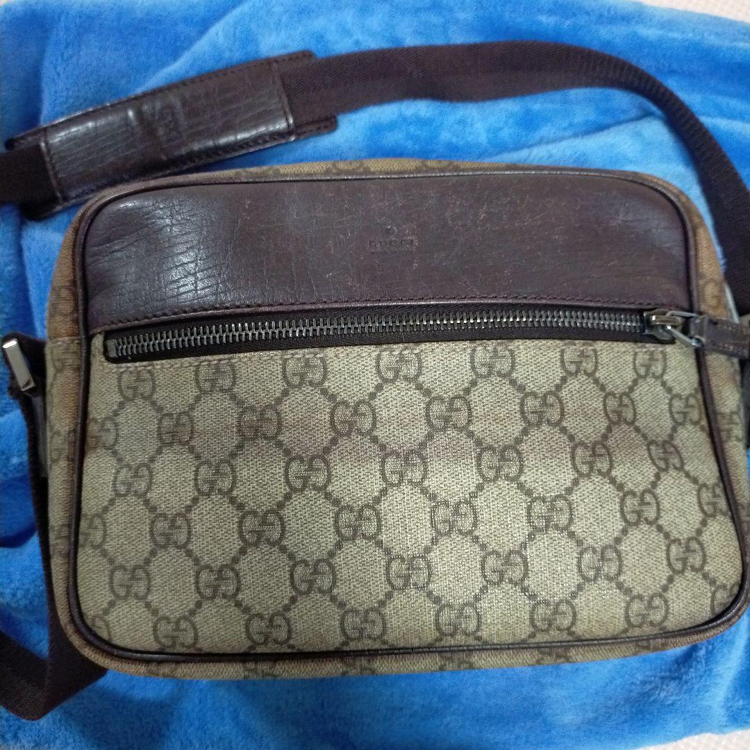 逸品】 【B級】グッチ GUCCI ショルダーバッグ ビニール ショルダー