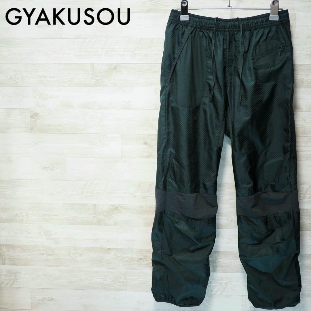GYAKUSOU 13AW Fabric Mixed Long Pants-M