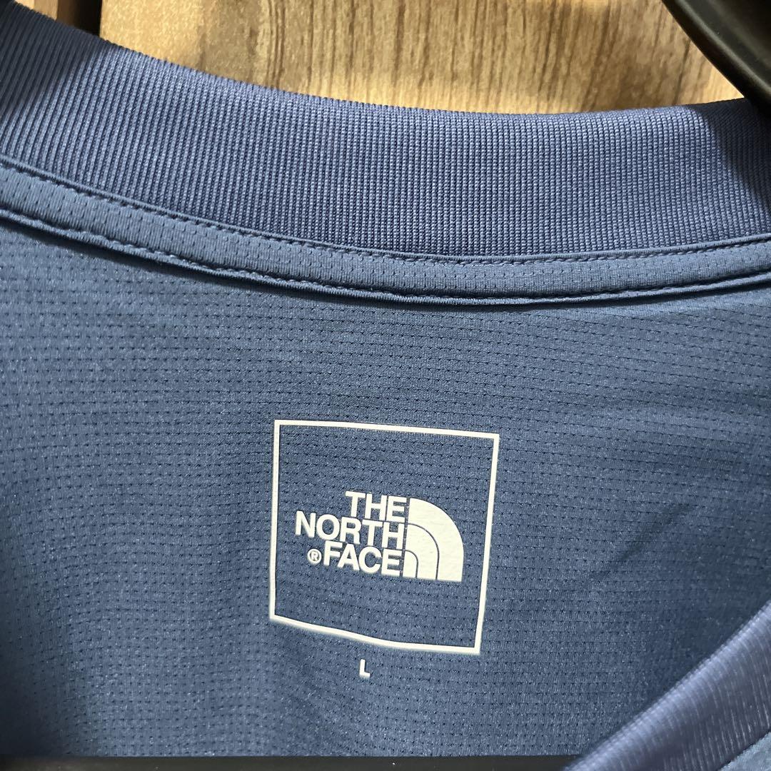 THE NORTH FACE ロングスリーブテッククルー メンズ L ブルー