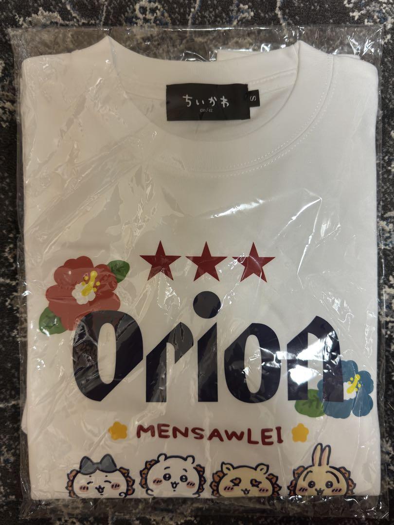 Ｓ ハイビスカス オリオンビール×ちいかわ Tシャツ