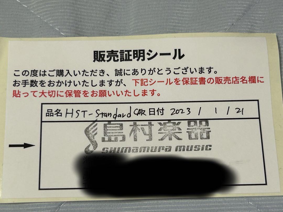 HISTORY エレキギター HST-S-R-3S CAR