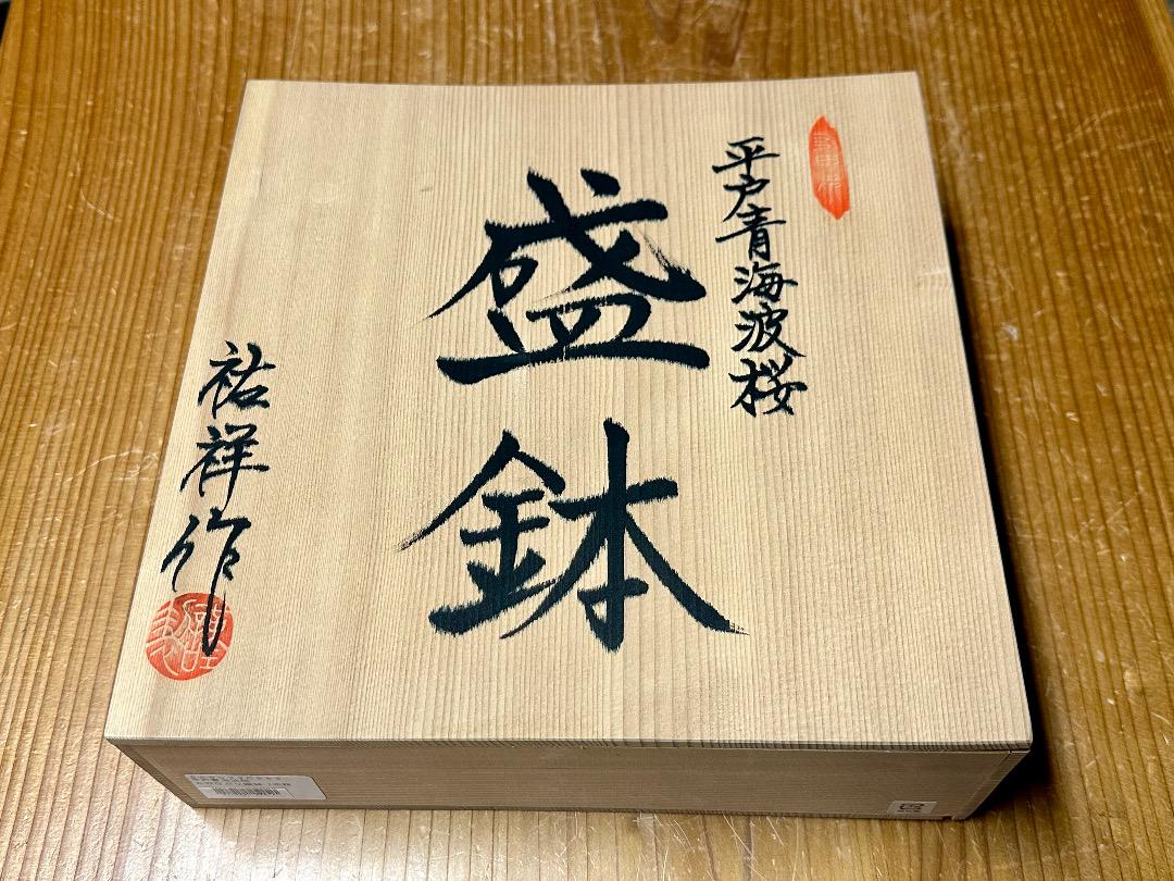 平戸青海波桜 盛鉢