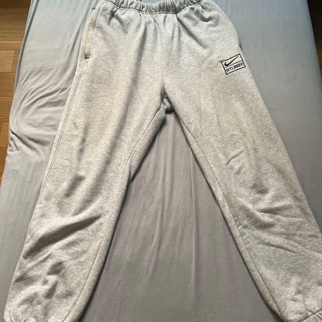 Nike x Stussy コラボスウェットパンツ グレー