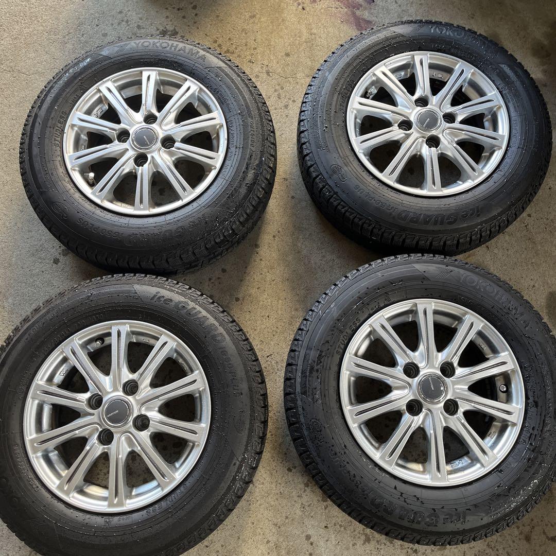 茨城県からスタッドレスタイヤ 155/80R13 4本セット