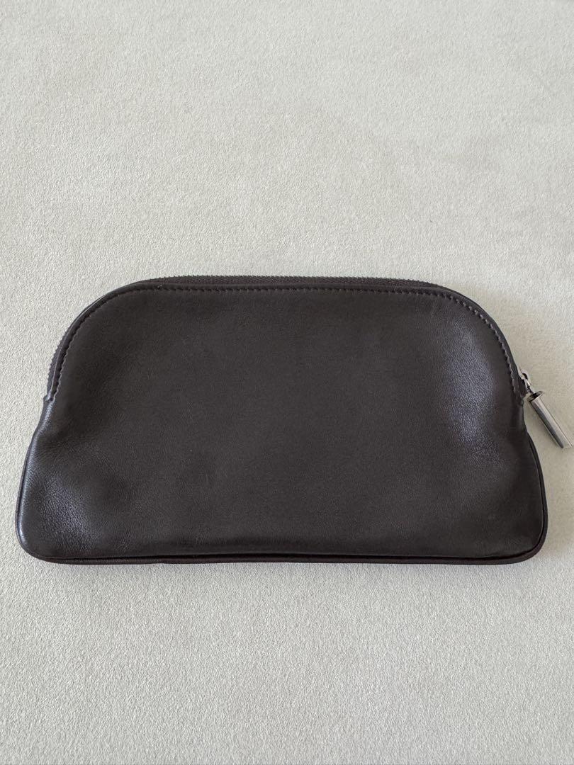 THE ROW EW CIRCLE POUCH （ダークブラウン）